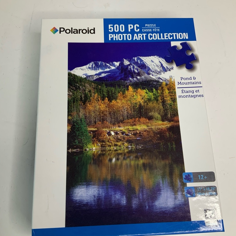 New Polaroid Jigsaw Puzzle 500 Piece Photo Art
